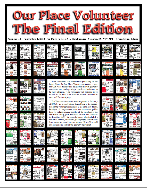 Volunteer Newsletters More Family site