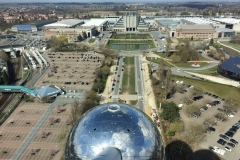 View from Atomium
