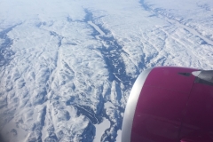 Return to Schenectady, NY - over Greenland