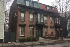 Nearby residential architecture