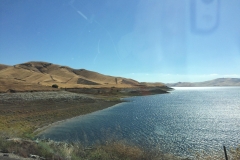 12. En route to LA - super low reservoir