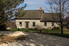 Period house on Elijah Wilcox's property