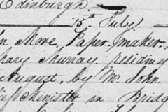 John & Mary Wedding 7/1/1827